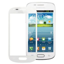 VETRO ESTERNO TOUCH SCREEN DISPLAY SAMSUNG GALAXY S3 mini i8190 i8200 BIANCO