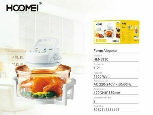 Forno alogeno hoomei 1300 - forno,
