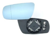 Vetro specchio retrovisore sinistro blu riscaldabile adatto per Golf 4 Passat