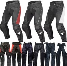Pantaloni da moto in pelle per
