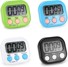 4 Pezzi Timer Digitale Timer