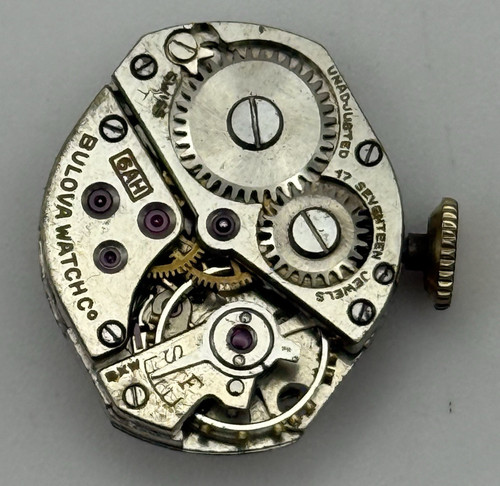 Bulova 6ah movimento orologio - bulova,