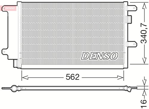 Dcn12003 denso condensatore - denso,