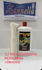 Gelson pasta abrasiva nera Da 1 Litro  Di Medio Abbrasivo Inodore + Omaggio