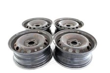 51704691 SET 4 CERCHI IN FERRO DA 14 POLLICI 4 FORI 6JX14H2 ET 40 LANCIA YPSILON