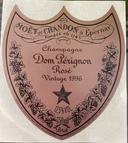 Une étiquette champagne - étiquette, de