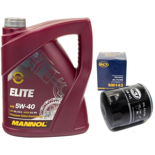 Olio motore set 5w40 litro - olio, 5