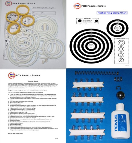 Kit messa punto flipper - kit,