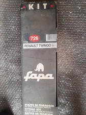  KIT STAFFE ATTACCHI BARRE PORTATUTTO RENAULT TWINGO  Dal 93 ORIGINALI FAPA 