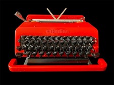 macchina da scrivere Olivetti Valentine + Custodia Come Nuova