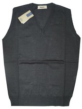 GILET UOMO lana merino 3X 4XL