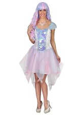 Pastellfarbene Fee Kostüm -