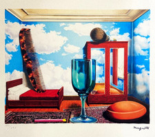 René Magritte Litografia COA
