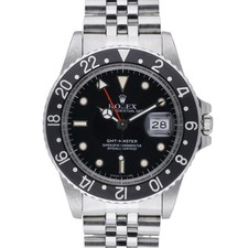 Rolex Gmt Master 16750 con cassa in acciaio Oystersteel da 40 mm e quadrante nero. Buone condizioni...
