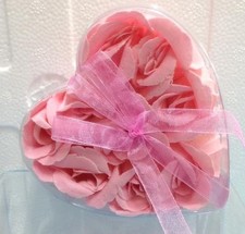 9 Boccioli di rosa rosa in