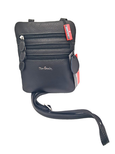 Borsello tracolla pelle nero - borsello,