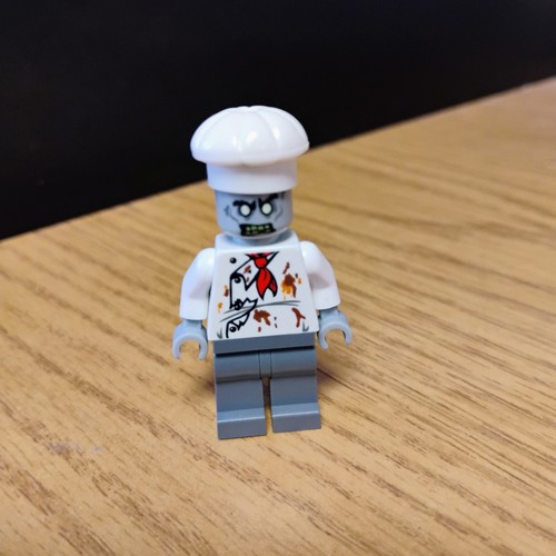 Lego zombie chef minifigure - lego,
