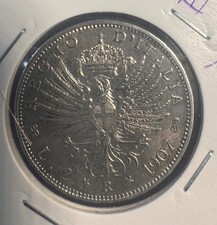 2 LIRE 1907 LIRA ITALIANA