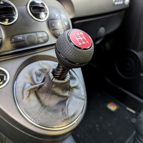 Pomello carbonio abarth 500 - pomello,