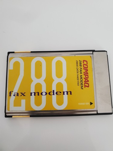 Compaq 288 modem - compaq, fax