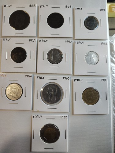 Lotto monete italia 1862 - lotto,