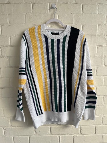 Zara maglione rigato colorato - maglione,
