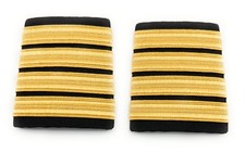 Pilot Captain, Gold Strips