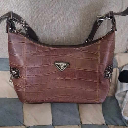 Borsa tracolla prada marrone - tracolla,