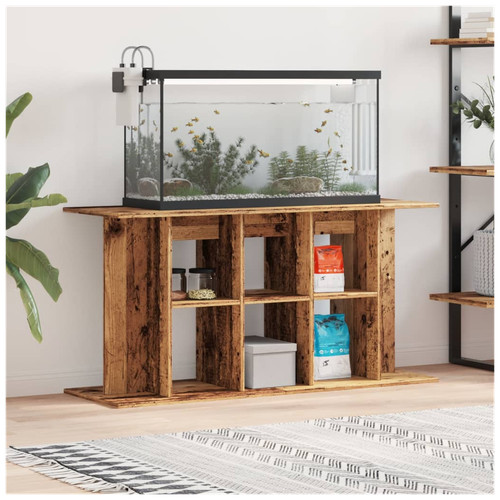 Supporto per acquario legno