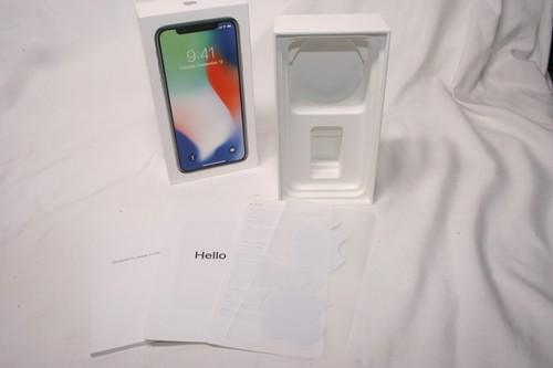Apple iphone 256gb silver - x,
