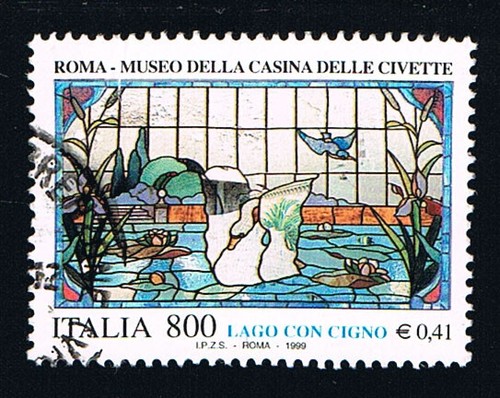 Italia francobollo artistico - artistico, e