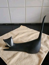 Royal Dux Black Stylized Cat