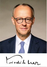 FRIEDRICH MERZ cartolina