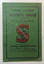 Catalogo Illustrato delle Macchine Singer per uso domestico - 1909