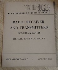 RARE 1945 War Dept Technical