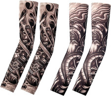 4 Pezzi Maniche Tatuaggio