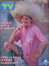 SORRISI 29 1986 Renzo Arbore Luciano Pavarotti Tracy Spencer Jerry Calà