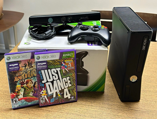 Xbox 360 4gb kinect bundle - xbox, s