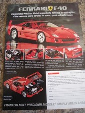 FERRARI F40 FRANKLIN MINT