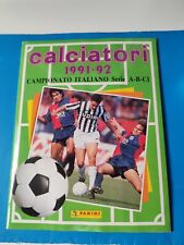 album calciatori panini 1991-92  completo edicola no cedole