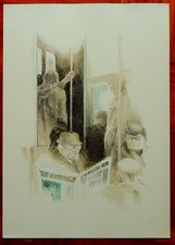 GIOVANNI CAPPELLI litografia