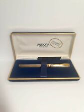 Penna Stilo Stilografica Aurora Magellano in argento Massiccio finiture cromate