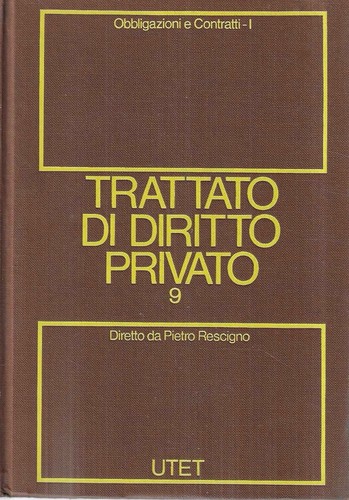 Trattato diritto privato - trattato,