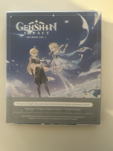 Genshin impact art book vol - book,
