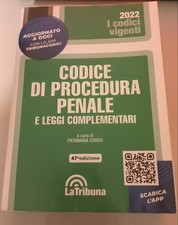 CODICE DI PROCEDURA PENALE E