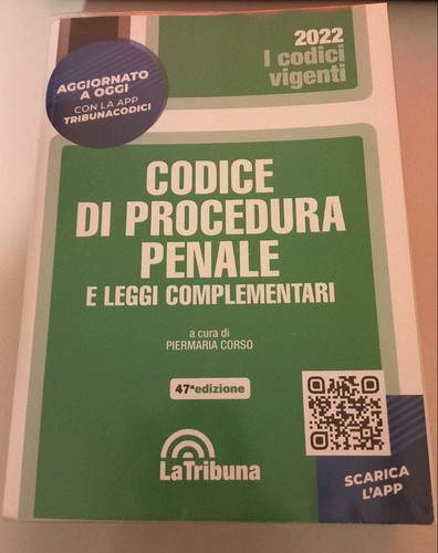 Codice procedura penale e - procedura,