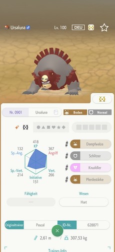 Pokemon ursaluna shiny - ursaluna,