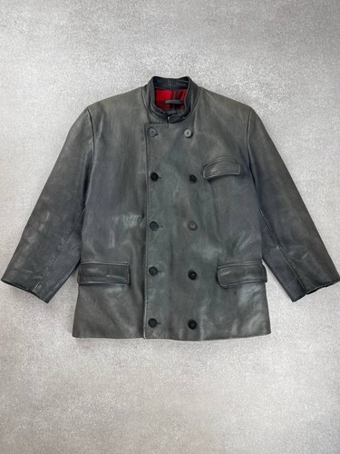 Giacca pelle vintage - pelle,