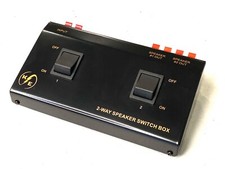 Interruttore A/B A+B 1 IN - 2 OUT 2 vie ricevitore stereo set altoparlanti selettore