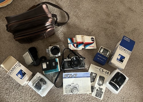 Fotocamera yashica con - fx-7,